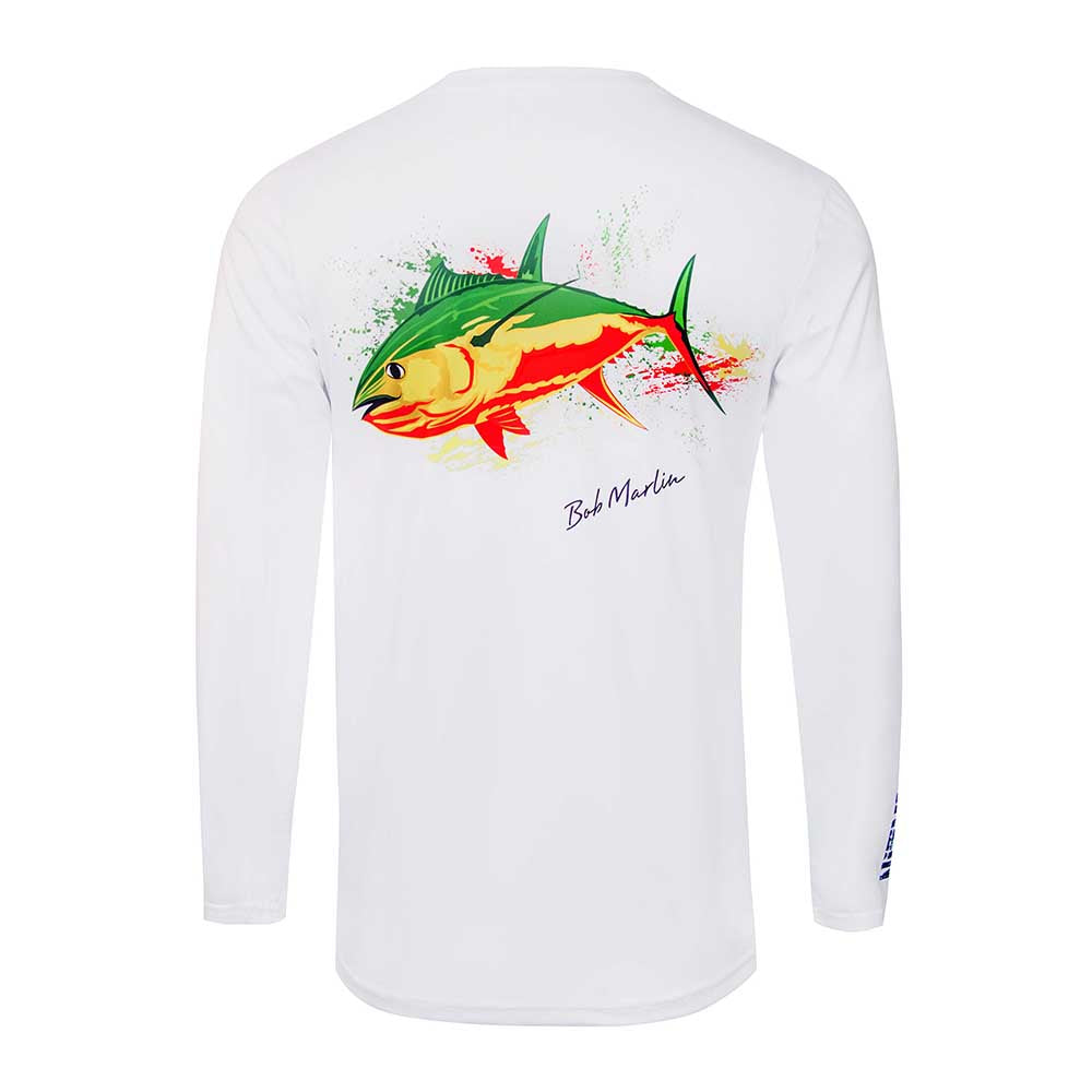 Performance Shirt Rasta Tuna White