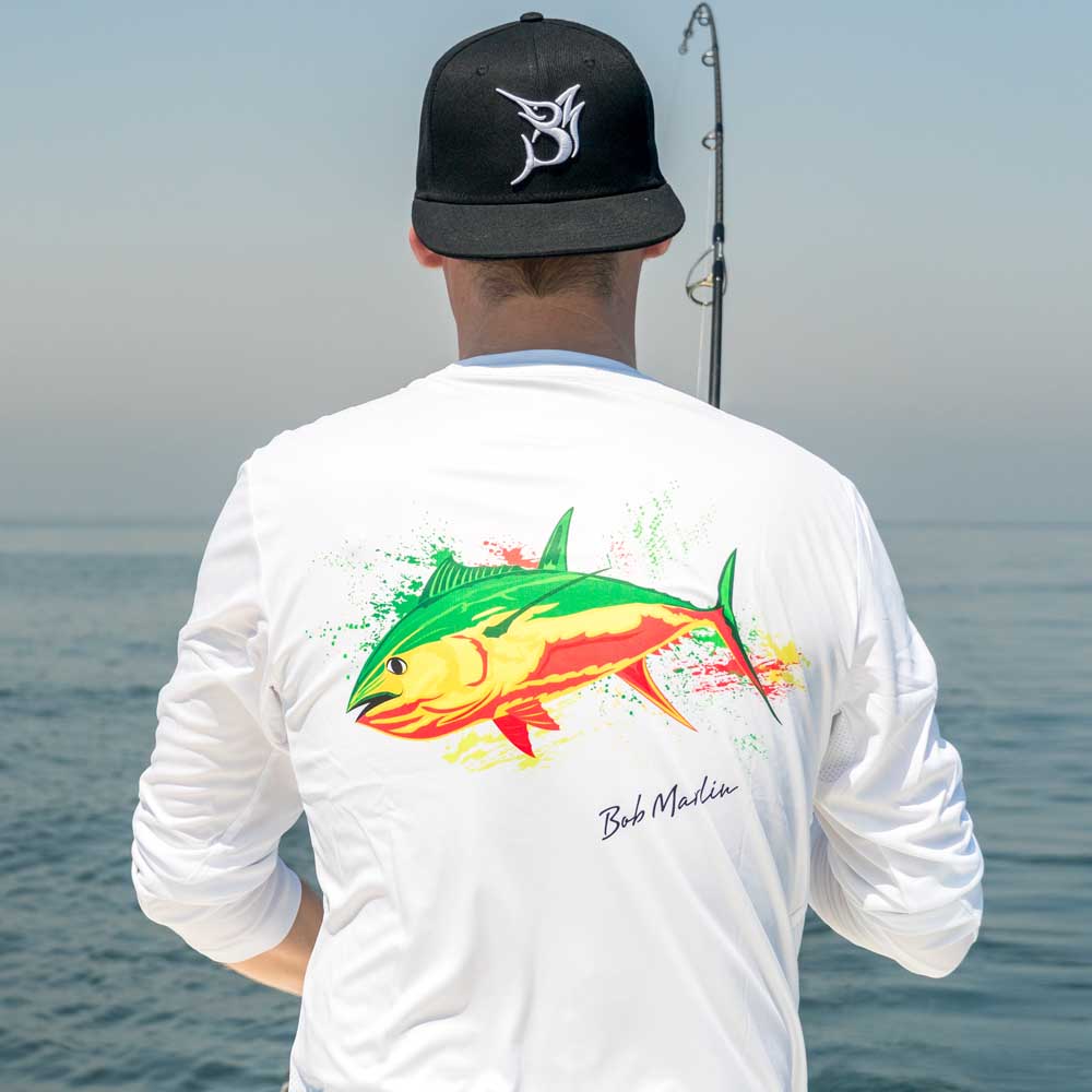 Performance Shirt Rasta Tuna White