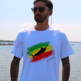 T-Shirt Rasta Flag White