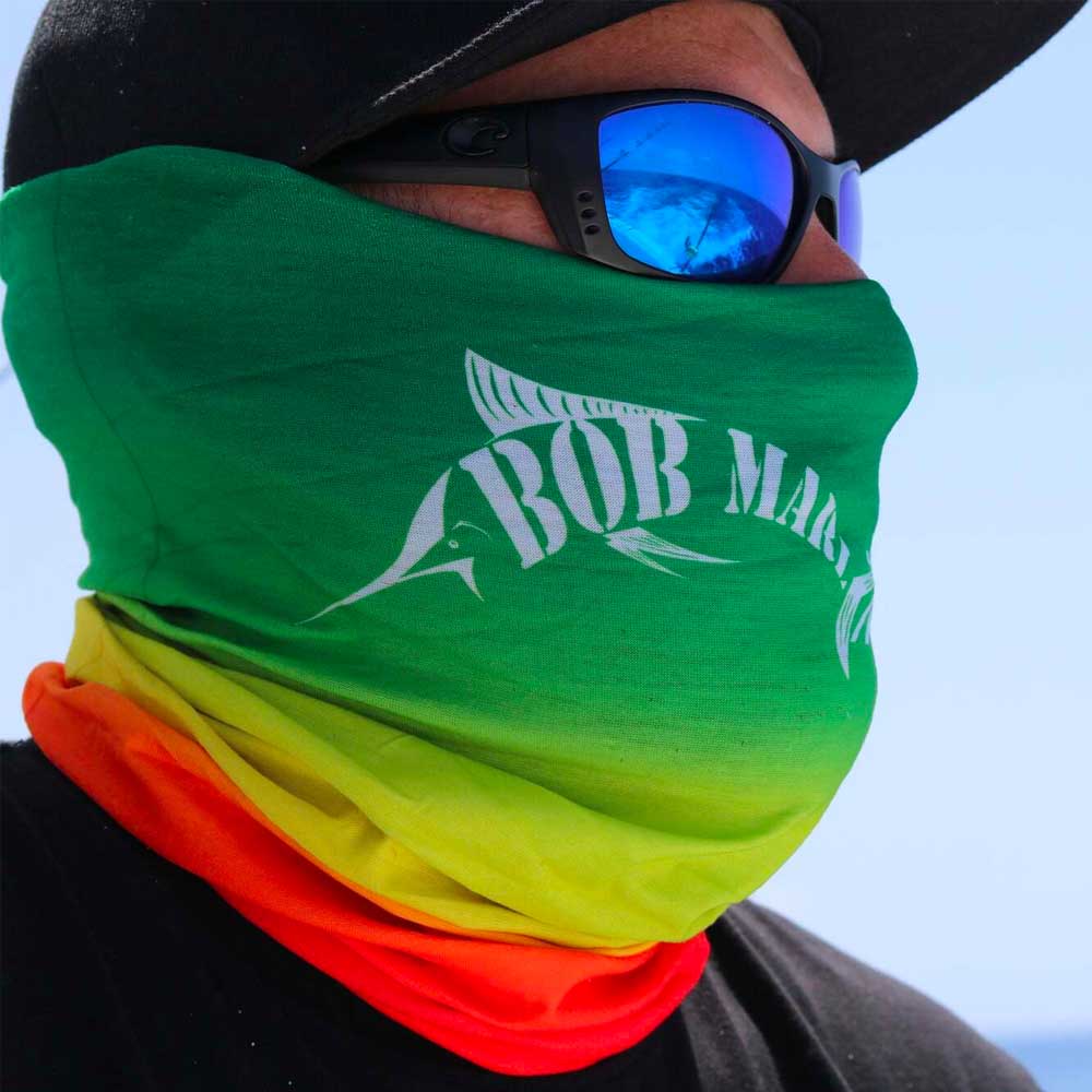 Face Shield Rasta Flag