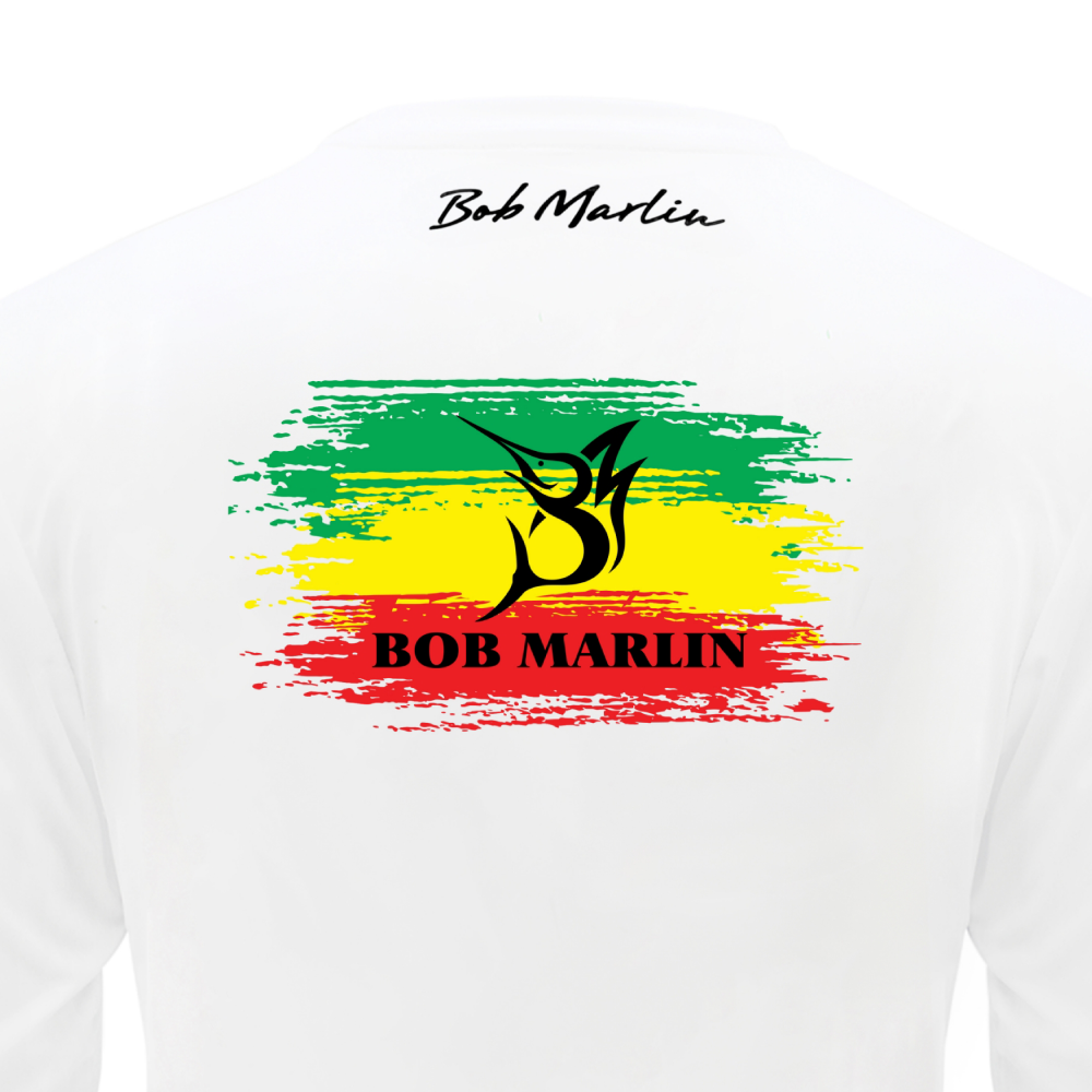 Performance Shirt Rasta Flag White