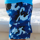 Board Short Bob Camo Blue