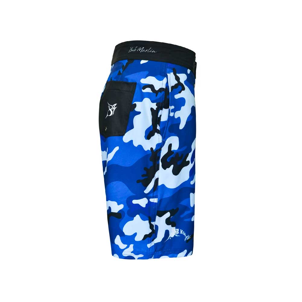 Board Short Bob Camo Blue