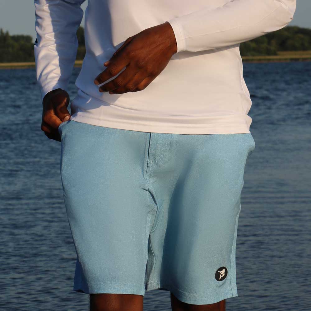 Hybrid Shorts Light Blue