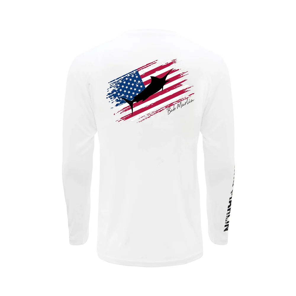 Performance Shirt USA Marlin White - Youth